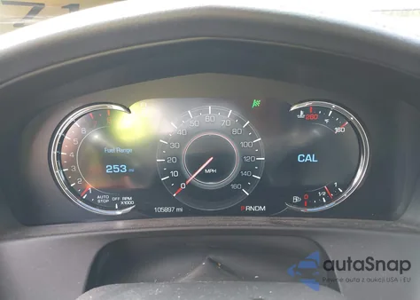 2017 Cadillac Ct6 Premium Luxury из США, поврежденный, VIN 1G6KF5RS9HU129001